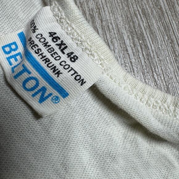 Vintage 80s Up And Running Race Shirt Tandem Computers 1986 Mens XL Tank Top - Picture 3 of 7
